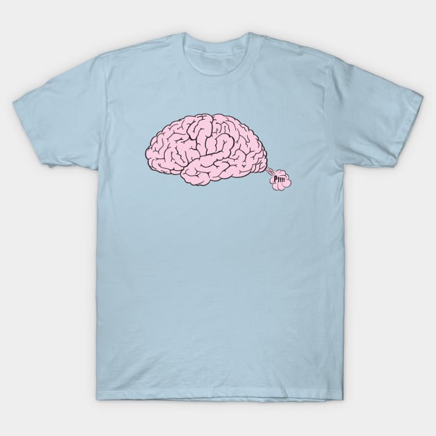 Brain Fart T-Shirt by Splatty